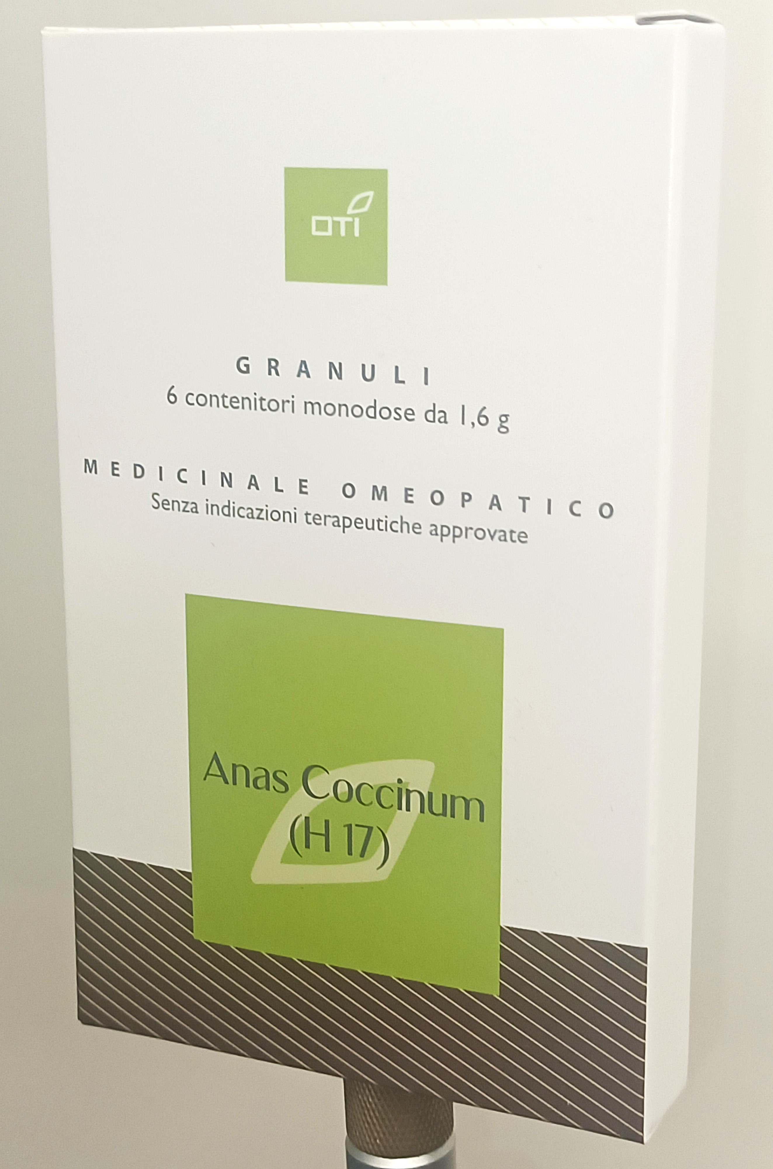 ANAS COCCINUM H17*6 MONOD 1,6G - farmasconti.eu