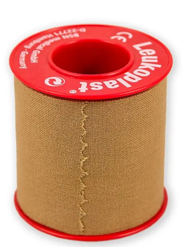 CEROTTO CHIRURGICO PER FISSAGGIO MEDICAZIONI IN ROCCHETTO LEUKOPLAST SUPPORTO VISCOSA COLOR PELLE MASSA ADESIVA CAUCCIU' OSSIDO DI ZINCO 10X500CM - farmasconti.eu