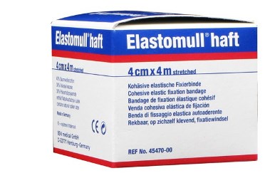BENDA ELASTICA AUTOADESIVA ELASTOMULL HAFT COMPRESSIONE FORTE 4X400 CM - farmasconti.eu