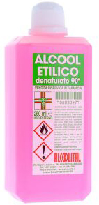 PHARMASI' ALCOOL ETILICO DENATURATO 250 ML - farmasconti.eu