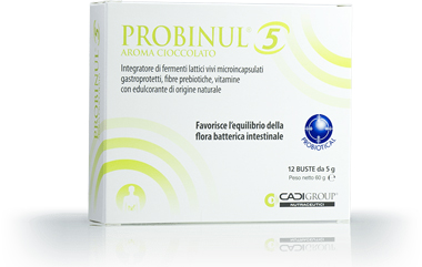 PROBINUL 5 12 BUSTINE 5 G AROMA CIOCCOLATO - farmasconti.eu