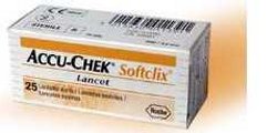LANCETTE PUNGIDITO ACCU-CHEK SOFTCLIX 25 PEZZI - farmasconti.eu