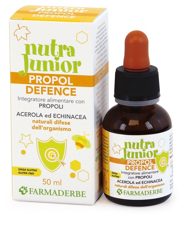 NUTRA JUNIOR PROPOLDEFENS GOCCE 50 ML - farmasconti.eu