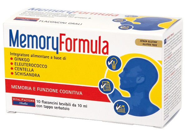 MEMORY FORMULA 10 FLACONCINI 10 ML - farmasconti.eu