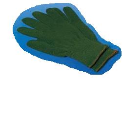 GUANTO IN PURO COTONE MISURA 7,5 IN FILO VERDE TRASPIRANTE ED ASSORBENTE 50 PEZZI - farmasconti.eu