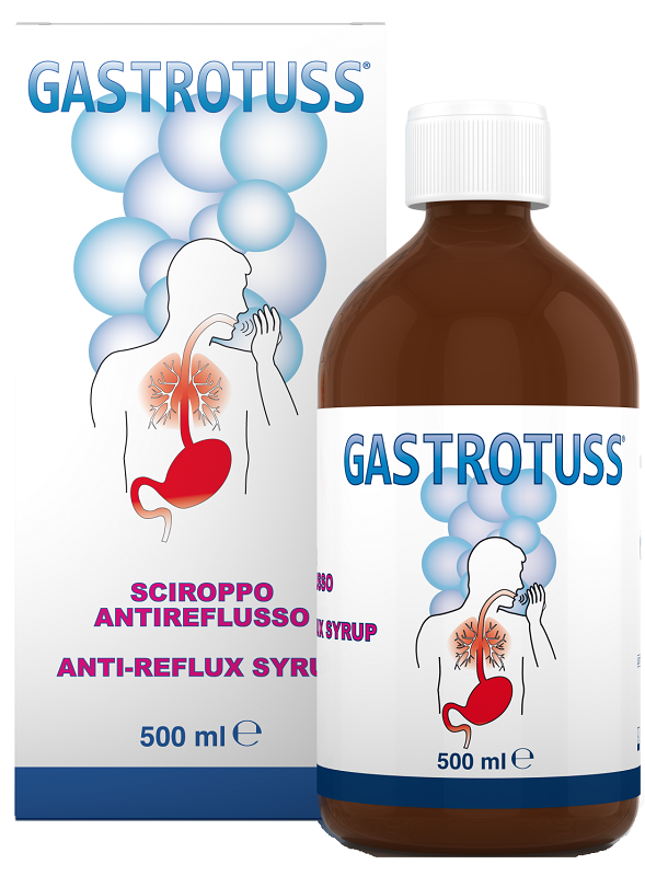 SCIROPPO ANTIREFLUSSO GASTROTUSS 500 ML - farmasconti.eu