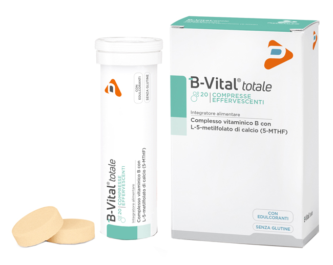 B-VITAL TOTALE ARANCIA 2 TUBI 10 COMPRESSE EFFERVESCENTI - farmasconti.eu