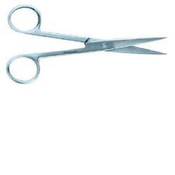 FORBICI RETTA PUNTE ACUTE 14CM - farmasconti.eu