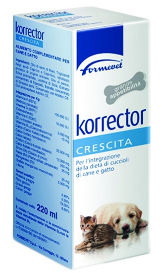 KORRECTOR CRESCITA FLACONE 220 ML - farmasconti.eu