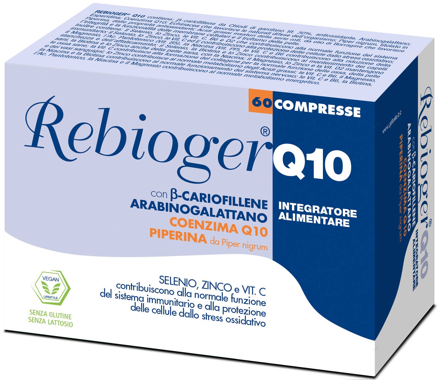 REBIOGER Q10 60 COMPRESSE - farmasconti.eu