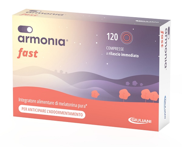 ARMONIA FAST 1 MG MELATONINA 120 COMPRESSE - farmasconti.eu
