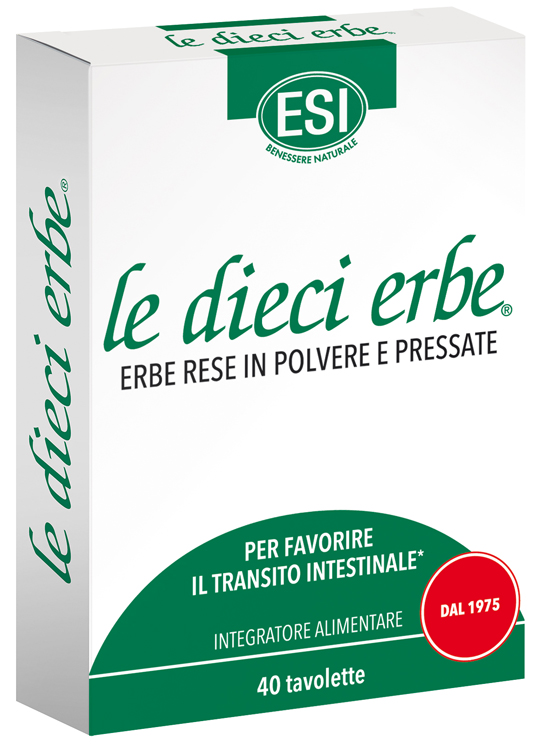 ESI LE DIECI ERBE 40 TAVOLETTE - farmasconti.eu