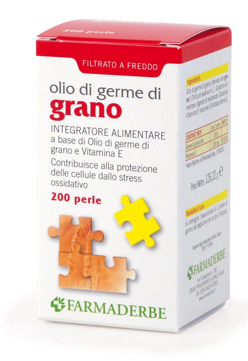 OLIO DI GERME DI GRANO 200 PERLE - farmasconti.eu