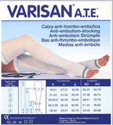 VARISAN ATE 18MMHG MONOCOLLANT SX AGTL PA BIANCO 4 1PZ - farmasconti.eu
