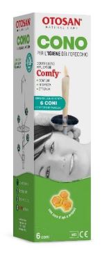 OTOSAN CONO IGIENE ORECCHIO+PROPOLI 6 PEZZI - farmasconti.eu