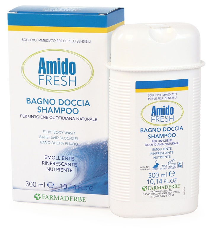 AMIDO FRESH BAGNO DOCCIA SHAMPOO 300 ML - farmasconti.eu