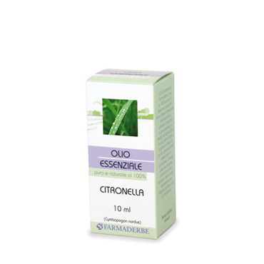 OLIO ESSENZIALE CITRONELLA 10 ML - farmasconti.eu