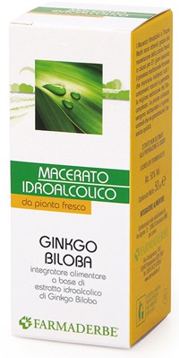 GINKGO BILOBA MACERATO IDROALCOLICO 50 ML - farmasconti.eu
