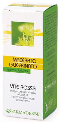 VITE ROSSA MACERATO GLICERINATO 50 ML - farmasconti.eu