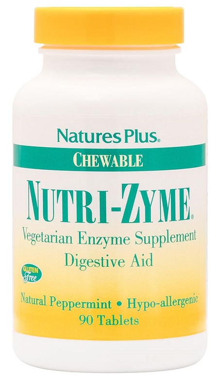 NUTRI ZYME ENZIMI 90 TAVOLETTE MASTICABILI - farmasconti.eu