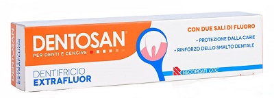 DENTOSAN EXTRAFLUOR DENTIFRICIO 75 ML - farmasconti.eu