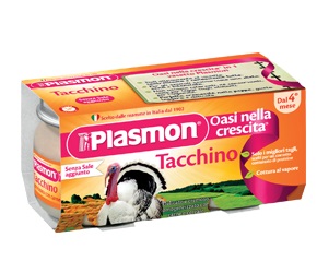 PLASMON OMOGENEIZZATO TACCHINO 80 G X 2 PEZZI - farmasconti.eu