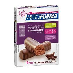 PESOFORMA BARRETTA CIOCCOLATO LATTE 12 X 31 G - farmasconti.eu