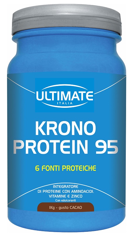 ULTIMATE KRONO PROTEIN 95 CACAO 1 KG - farmasconti.eu