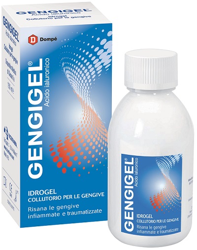 COLLUTORIO PER GENGIVE GENGIGEL IDROGEL FLACONE 150 ML - farmasconti.eu