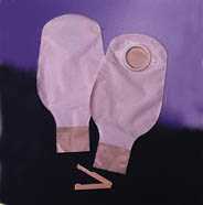 SACCA A FONDO APERTO OPACA CON PELLICOLA DI RIVESTIMENTO DISPOSITIVO DUE PEZZI CON SISTEMA DI AGGANCIO ATRAUMATICO SENZA VELCRO CONSECURA 45MM 10 PEZZI - farmasconti.eu