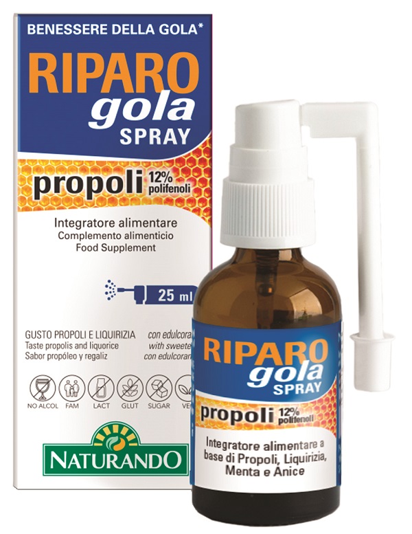 RIPARO GOLA SPRAY 25 ML - farmasconti.eu