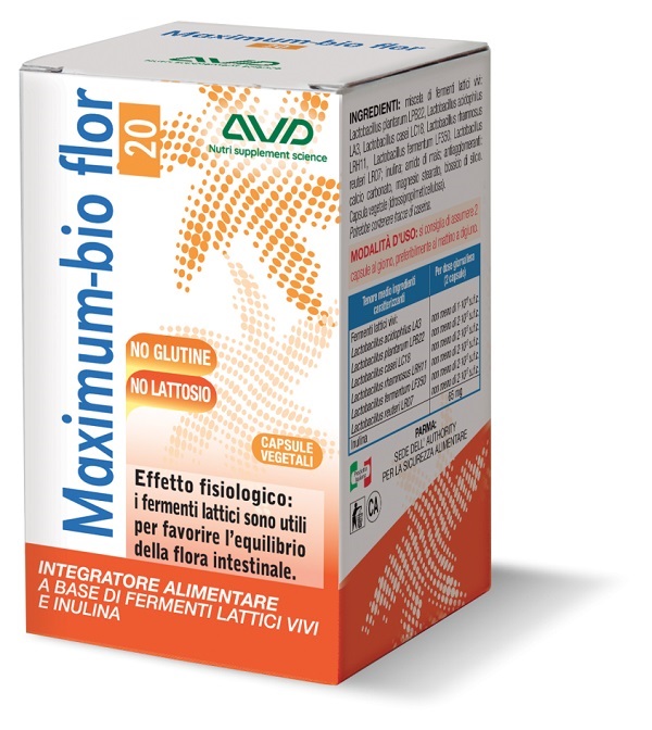 MAXIMUM BIO FLOR 20 75 CAPSULE - farmasconti.eu