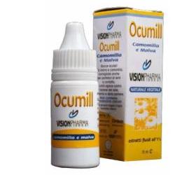 SOLUZIONE LUBRIFICANTE OCUMILL CAMOMILLA MALVA 15 ML - farmasconti.eu