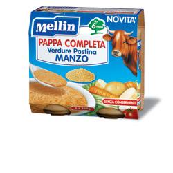 MELLIN PAPPA COMPLETA MANZO 250 G 2 PEZZI - farmasconti.eu