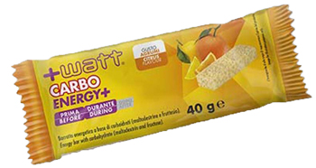 CARBO+ BARRETTA ENERGETICA AGRUMI 40 G - farmasconti.eu