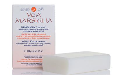 VEA MARSIGLIA SAPONE NATURALE 100 G - farmasconti.eu