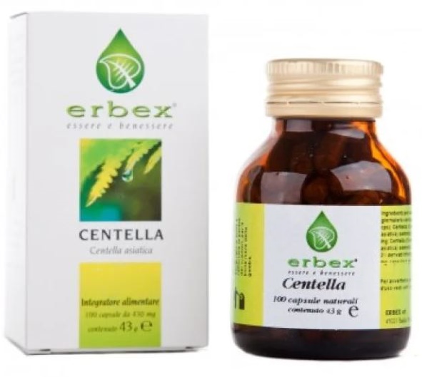 CENTELLA 100 CAPSULE 430MG - farmasconti.eu