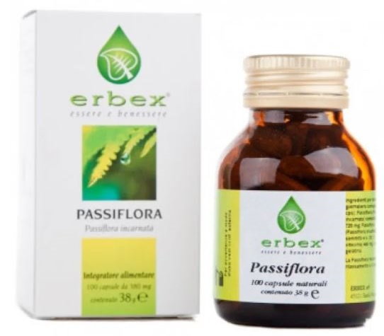 PASSIFLORA 100 CAPSULE 380MG - farmasconti.eu