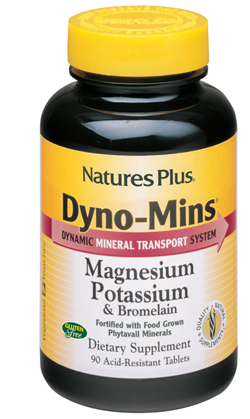 DYNO MINS MAGNESIO/POTASSIO BROMELAINA 90 TAVOLETTE - farmasconti.eu