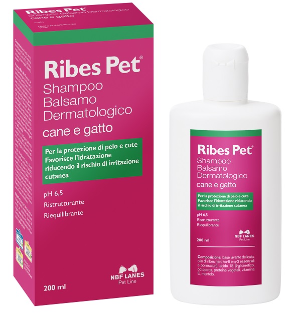 RIBES PET SHAMPOO BALSAMO FLACONE 200 ML - farmasconti.eu