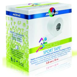 NASTRO AUTOADESIVO ANELASTICO PER FASCIATURE DI SOSTEGNO E TAPING MASTER-AID SPORT 3,8X10 - farmasconti.eu