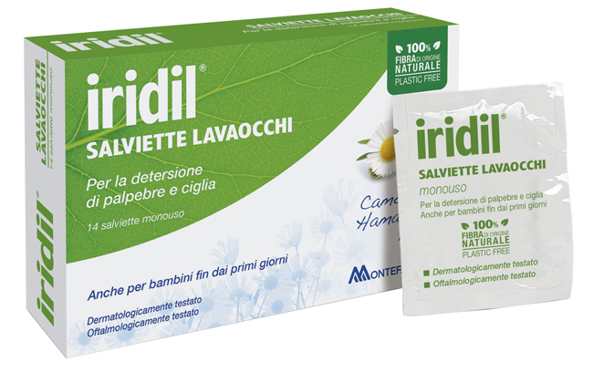 IRIDIL LAVAOCCHI 14 SALVIETTE MONOUSO - farmasconti.eu