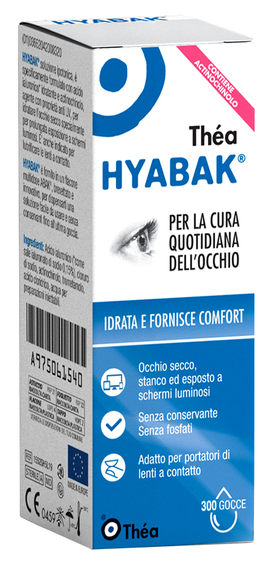 HYABAK SOLUZIONE OFTALMICA 10 ML - farmasconti.eu