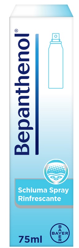 SCHIUMA SPRAY RINFRESCANTE BEPANTHENOL 75ML - farmasconti.eu