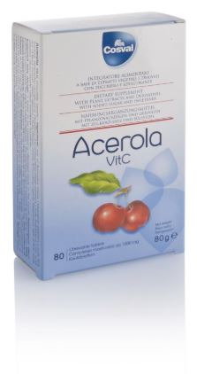 ACEROLA VITAMINA C 80 TAVOLETTE - farmasconti.eu