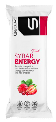 SYBAR ENERGY FRUIT BARRETTA FRAGOLA 40 G - farmasconti.eu