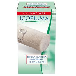 ICOPIUMA BENDA ELASTICA UNIVERSALE 8X450 CM - farmasconti.eu