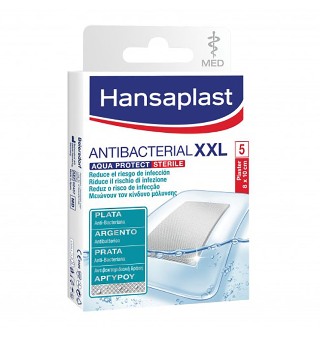 HANSAPLAST MED AQUA PROTECT WOUND CARE MEDICAZIONE 80X100 CM 5 PEZZI - farmasconti.eu