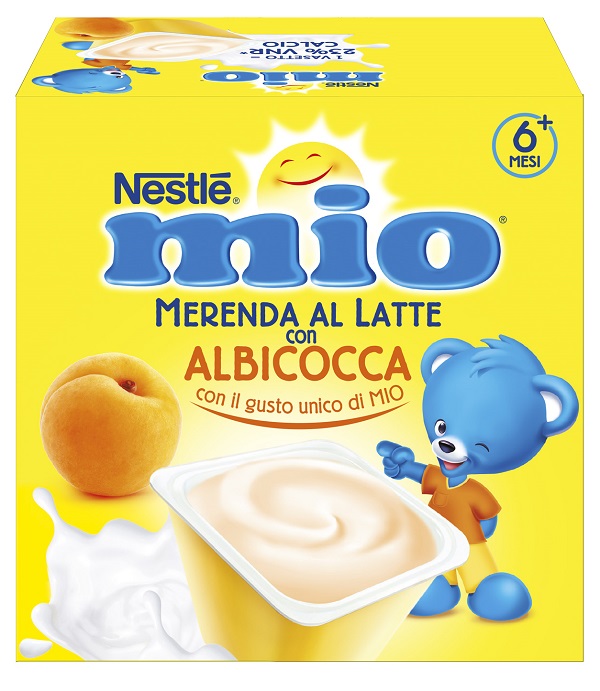 MIO MERENDA ALBICOCCA 4 X 100 G - farmasconti.eu