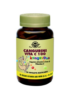 CANGURINI VITAMINA C 100 COMPRESSE MASTICABILI - farmasconti.eu